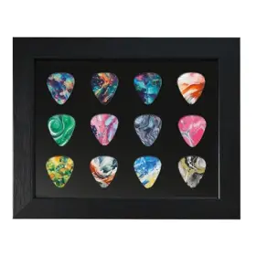Allenkwok Al-21 Guitar Pick Display Frame 8.3 Inch X 6.7 For 12 Picks 0.5-3.0mm