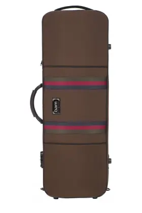 Bam Sg5141sc Stylus Oblong Viola Case Chocolate 16 Inch 3/8 41 5 Cm