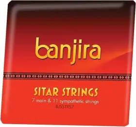 844731041327 BANJIRA Sitar Set Std Light