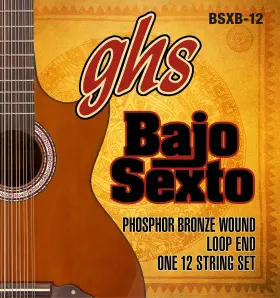 Ghs Strings 737681440374 Bsxb-12 Phosphor Bronze Bajo Sexto - Bajo