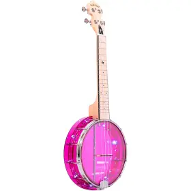Gold Tone 875116009397 Lightup Little Gem Banjo-ukulele Amethyst