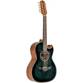 LBQ1EBF H. JIMENEZ El Estandar Flame Maple Top Bajo Quinto #3