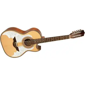 LBQ3E H. JIMENEZ El Murcielago Bat Body Bajo Quinto Guitar
