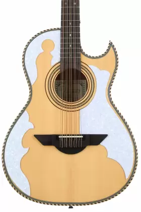 LBQ4 H. JIMENEZ El Patr Acoustic Bajo Quinto Natural
