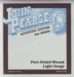 John Pearse 960l Silver Musical Instrument String Diameter Inches Tension Lbs High Quality