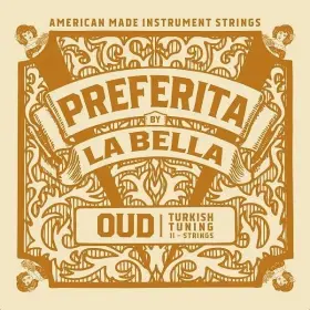 La Bella 656295093977 Ou-pt Preferita Oud String Set Turkish Tuning