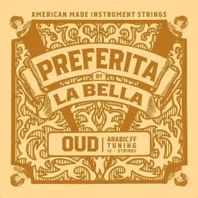 La Bella 656295093984 Ou-paf Preferita Oud String Set Arabic Ff Tuning