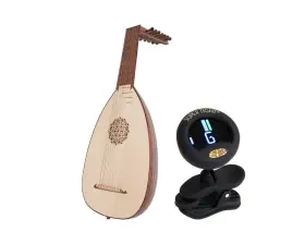 LT8DRN-ST-8 DELUXE Lute Solid Spruce Bag Snark Clip Tuner