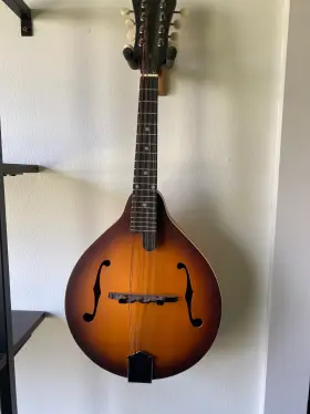 Recording King L76239000001000 Recoding Mandol Inch Tobacco Sunburst. Barely Used