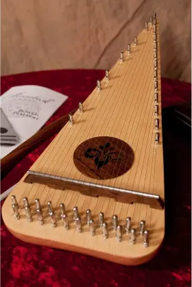 Psrsrr ROOSEBECK Soprano Round Psaltery Right Strings #2