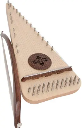 Psrsrr ROOSEBECK Soprano Round Psaltery Right Bag #2