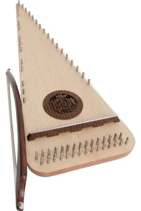 Psrarr ROOSEBECK Psaltery Right Rounded Alto Bow