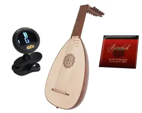 LT8DRN-RBSLT8-ST-8 ROOSEBECK Course Deluxe Lute Solid Spruce