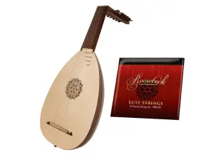 LT8SRSN-RBSLT8 ROOSEBECK Lute Canadian Spruce Bag Set