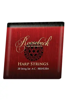 Roosebeck Rbshs38a Harp String Set 38 A - C