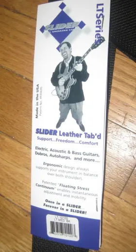 OS21C SLIDER Autoharp Guitar Strap #3