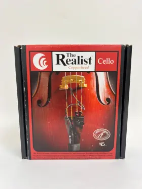 The Realist Rlstc1 Copperhead Cello Pickup Transducer -
