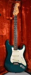 1998 Fender American Deluxe Stratocaster Transparent Teal W/hsc. Fixed Price $1595.00.