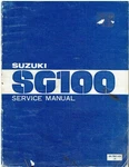 Suzuki Sc100cx & Sc100cx-g 'whizzkid' 1978-80 Orig Factory Workshop Manual. Fixed Price $100.46.