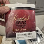 New Roosebeck Cross Strung Harp Nylon Replacement Extra Strings Set. Fixed Price $50.00.