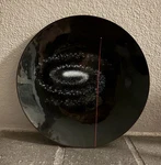 Vtg Enameled Copper Galaxy Plate By Alexander For General Dynamics Astronautics. Fixed Price $159.00.