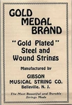 1927 Gibson Musical String Co Gold Medal Brand Vintage Advertisment 31-166. Fixed Price $18.04.