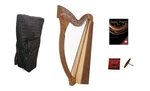 Roosebeck Minstrel Harp 29-string W/ Chelby Levers Gig Bag & Play Book. Fixed Price $859.99.