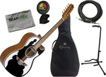 H Jimenez Bajo Quinto Lbq4ebt Black Acoustic Electric W/ Gig Bag, Cloth, Stand,. Fixed Price $809.45.