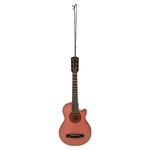Broadway Gifts 5.4" Brown Wood String Guitar With Cutaway Ornament Decoration. Fixed Price $22.27.
