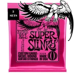 Ernie Ball Super Slinky Nickel Wound Electric Guitar Strings 9-42 2223 3 Sets. Fixed Price $17.99.