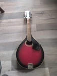 Vtg Hondo Hman20 A-style Mandolin In A Red Burst. Parts Only P8. Fixed Price $149.99.