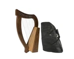 Baby Celtic Harp Package Includes: Roosebeck 12-string W/ Knotw. Fixed Price $199.99.