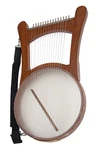 Nevel Lap Harp W/ Case Biblical Traditional King Davids Greek Kinnor Lyre. Fixed Price $169.99.