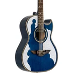 H Jimenez Lbq4e El Patron Acousticelectric Bajo Quinto Transparent Blue. Fixed Price $929.00.