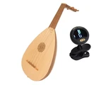 Roosebeck Tenor Lute-kulele Ukulele Variegated Walnut + Tuner. Fixed Price $389.99.