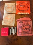 Vintage Gibson Mona & National Musical String Co Banjo Strings Kratt Pitch Pipe. Fixed Price $22.75.