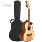 H. Jimenez Lbq1gxe-mc Mexica Calendar Bajo Quinto Guitar Natural With Hard Case. Fixed Price $1589.00.