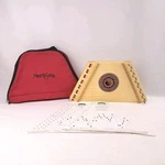 Hearthsong Lap Harp Zither String Instrument With Case And Song Sheets Beginner. Fixed Price $39.99.