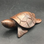 Hand Carved Wooden Turtle Figurine Aloha Hawaiian Folk Art Decor Souvenir. Fixed Price $19.97.