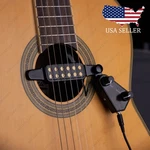 12 Hole Acoustic Guitar Soundhole Pickup Magnetic Transducer With Audio Cable. Fixed Price $19.98.