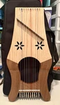 Mid-east Wooden Mini Kinner Angel Harp (w/ Tuning Tool & Carry Case) New!. Fixed Price $79.97.