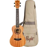 Flight Ukuleles Elise Ecklund Signature Concert Ukulele, African Mahogany. Fixed Price $185.00.