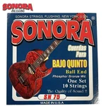 Sonora Sn75ph-be Cuerdas Bajo Quinto Phosphor Bronze Wound Ball End Strings. Fixed Price $23.99.