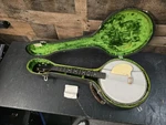 Very Early 1919 1920 Gibson Tb-1 Trap Door Tenor Banjo With Orig Case Clean. Fixed Price $1500.00.